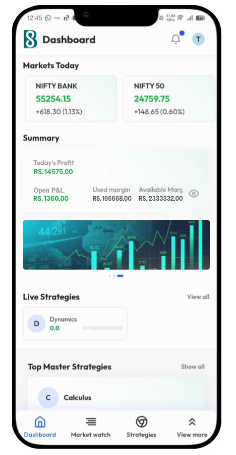 Bull8 Features Dashboard
