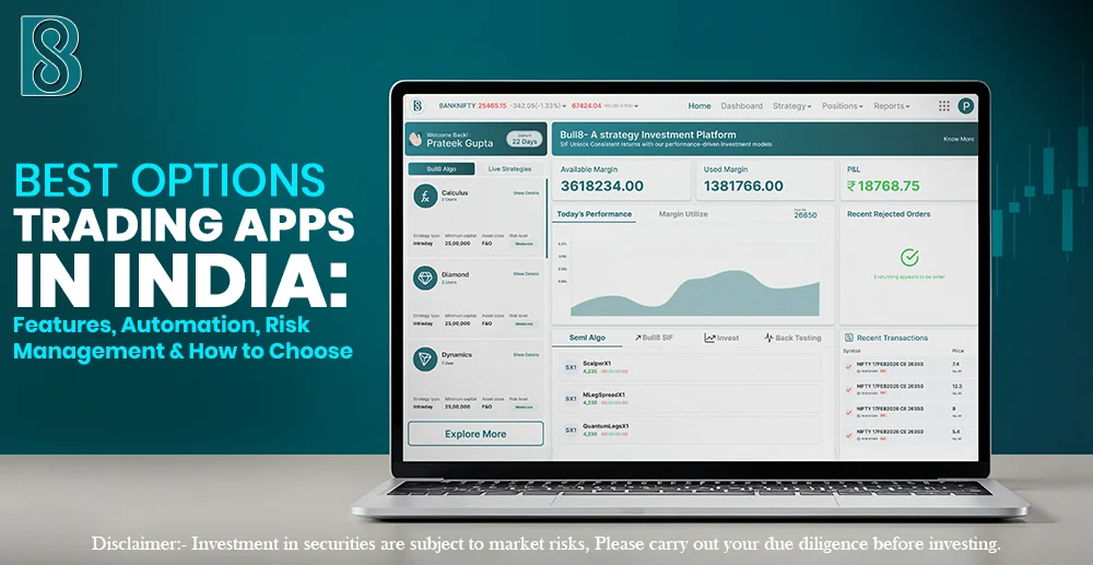 Best Options Trading Apps in India Features, Automation, Risk Management & How to Choose.