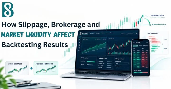 How Slippage, Brokerage and Market Liquidity Affect Backtesting Results